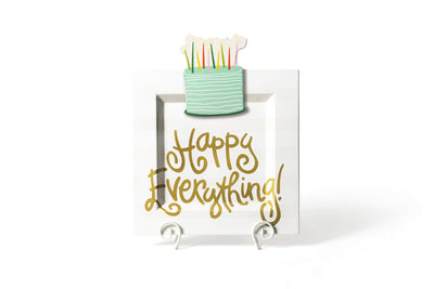 Big Happy Everything! Square Serving Platter with Birthday Big Attachment
