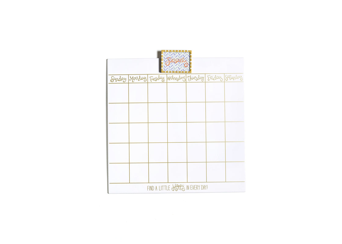 18" Dry Erase Wall Calendar Happy Everything!