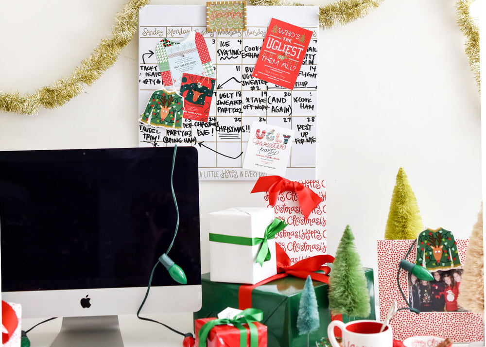 All About Your Family Station Magnetic Dry Erase Wall Calendar