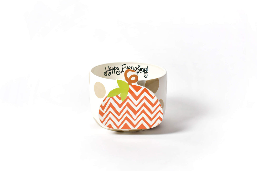 Seasonal Big Attachment on Neutral Dot Big Happy Everything! Bowl