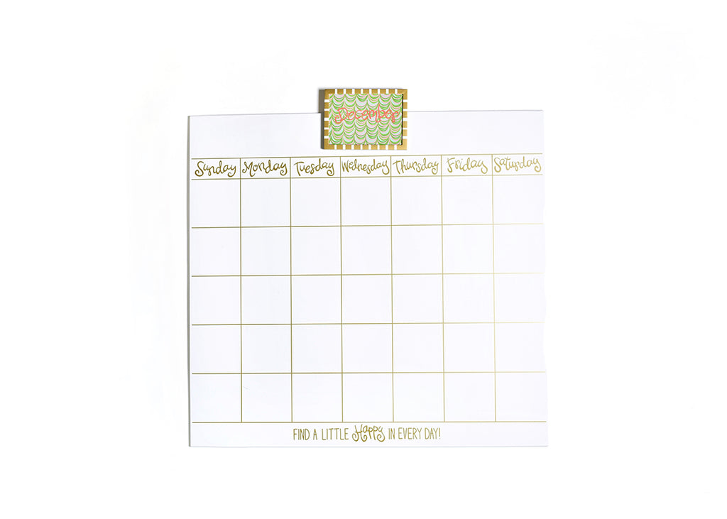 Happy Everything Magnetic Dry Erase 30in Wall Calendar