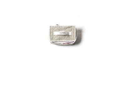 Zipper Closure with Vegan Leather Tassel on Mini Attachment Bag