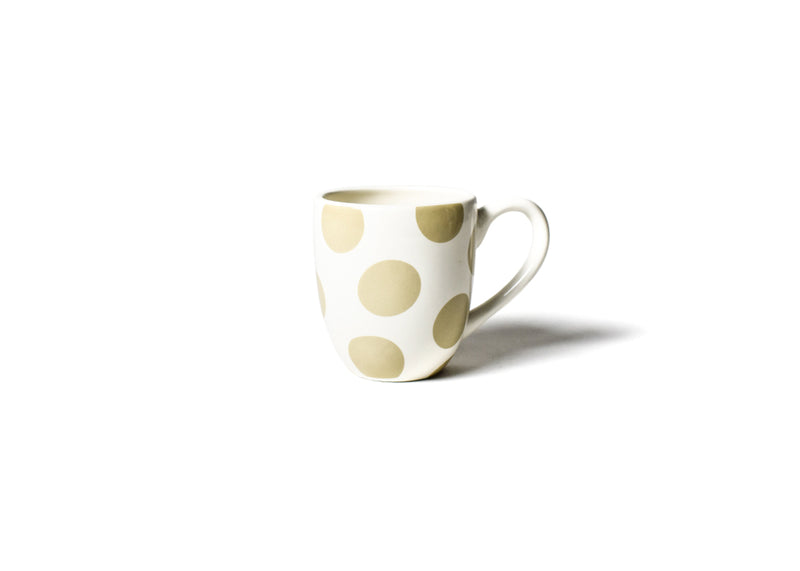Personalization Available on Back Side of Neutral Dot Mug