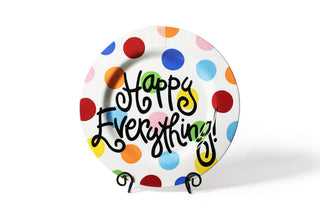 Bright Dot Big Happy Everything! Round Platter