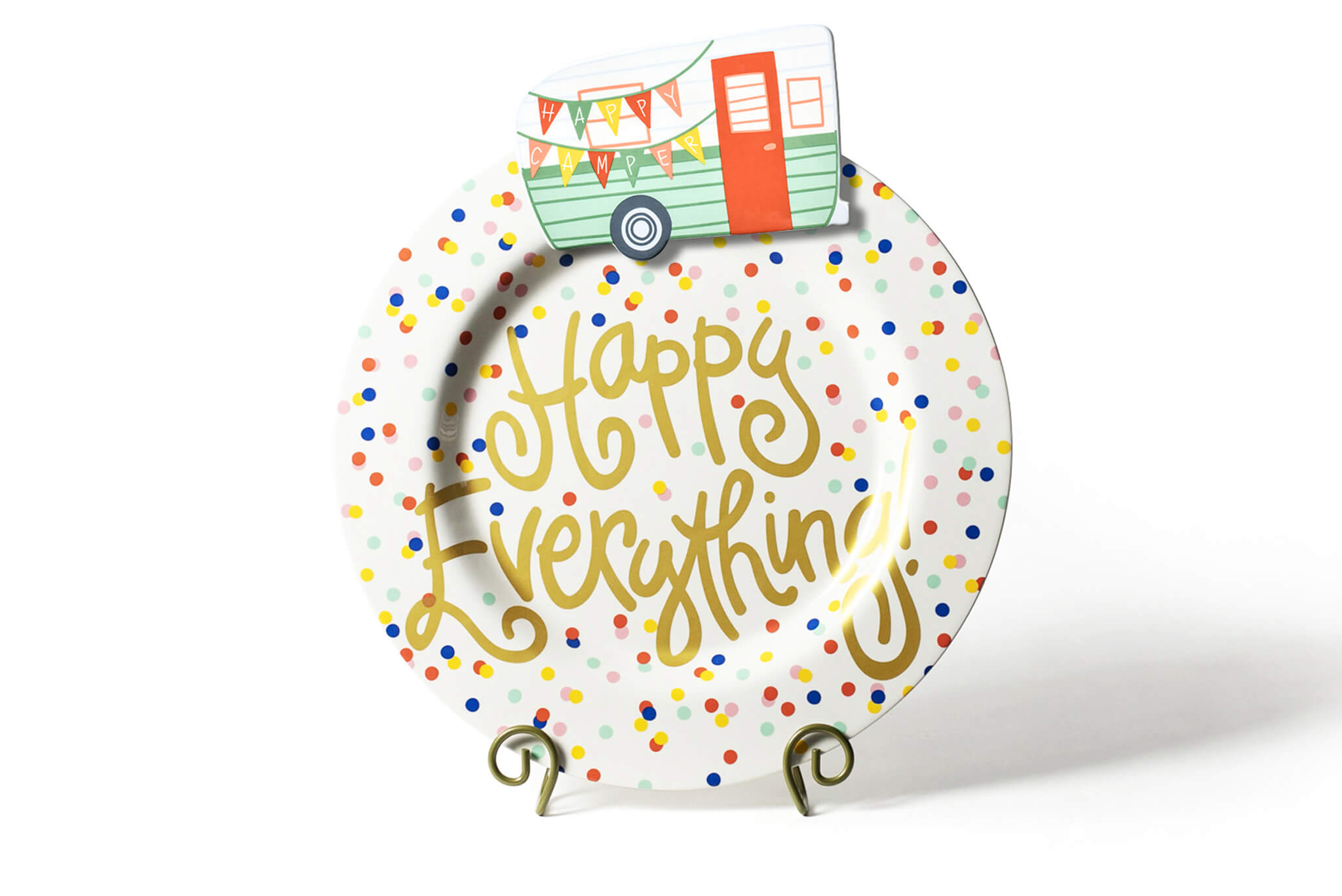 Happy Everything Happy Dot Platter - Thumbnail 4