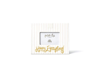 White Stripe Mini Happy Everything! Frame