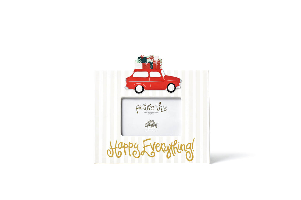 Seasonal Attachment on Mini Frame White Stripe Design