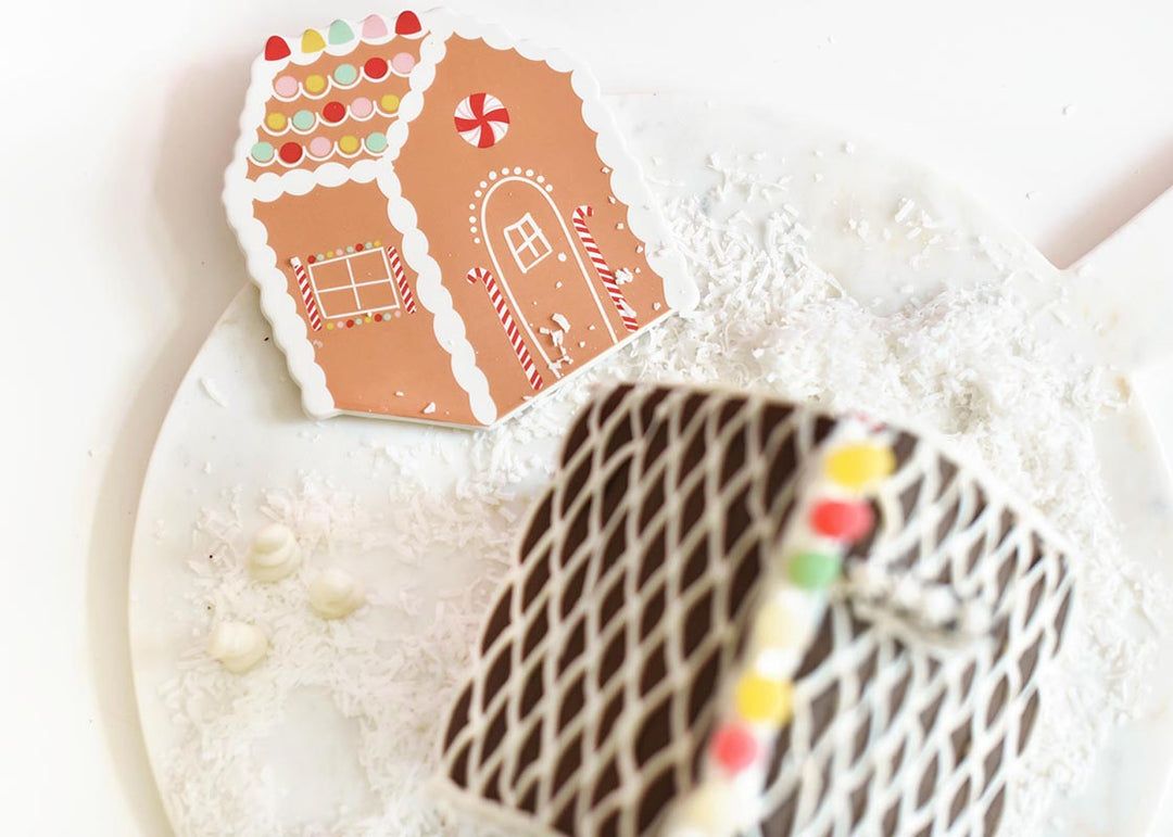 Holiday Big Attachment on Marble Serving Board