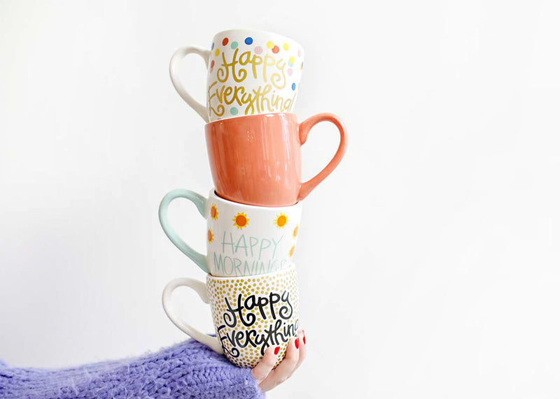 Happy Everything! Mugs in Variety of Designs