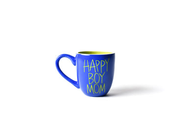 Cobalt Happy Boy Mom Mugs Make Great Boy Mom Gifts