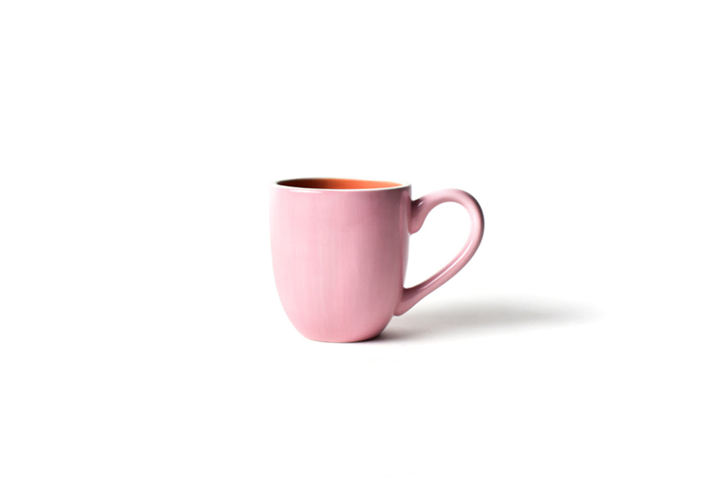 Personalization Available on Back Side of Pink Happy Girl Mom Mug