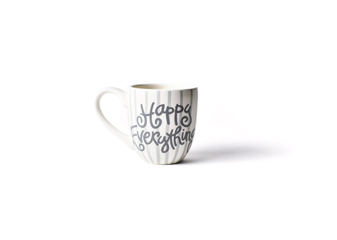 Stone Skinny Stripe Mug with Large Handle