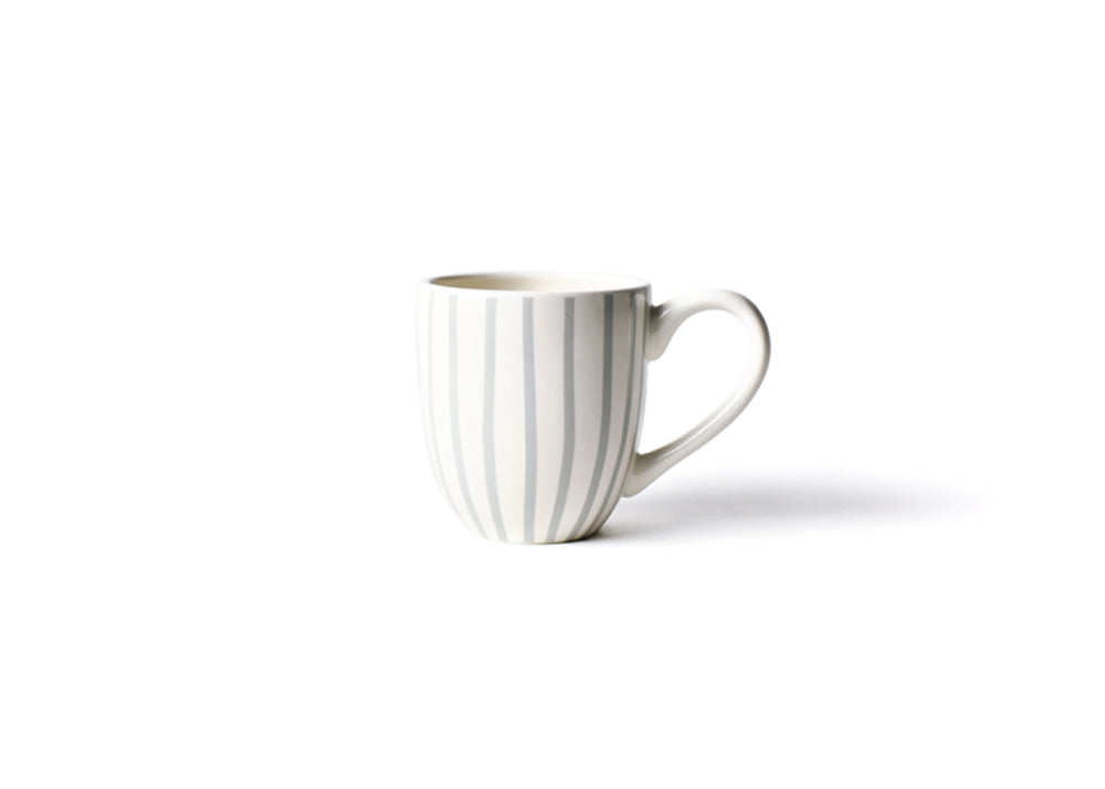Personalization Available on Back Side of Stone Skinny Stripe Mug
