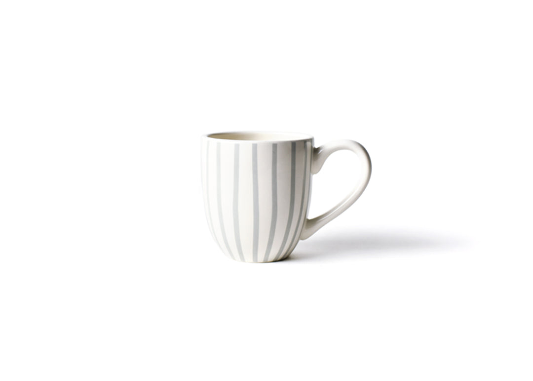 Personalization Available on Back Side of Stone Skinny Stripe Mug