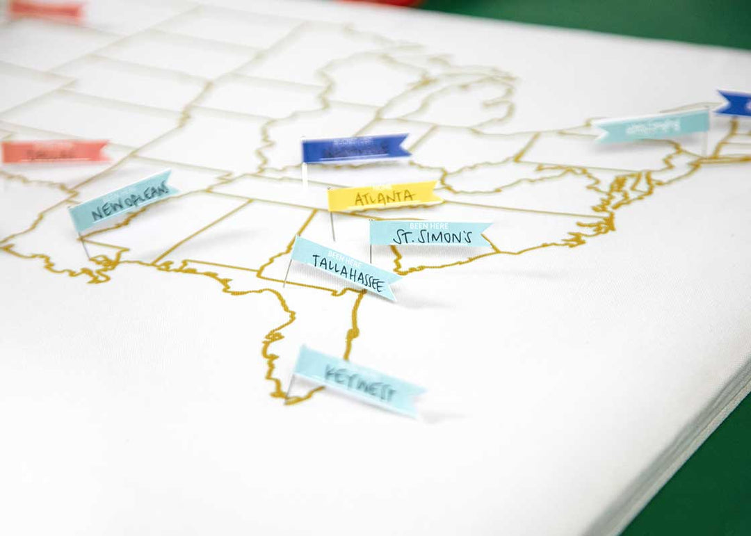 Track Travel on Happy Everywhere US Map