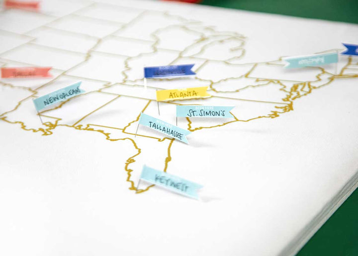 Track Travel on Happy Everywhere US Map
