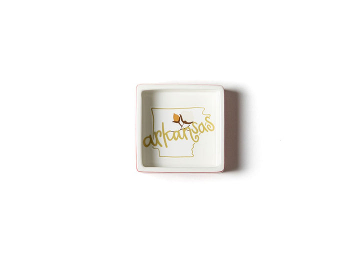 Arkansas Square Trinket Bowl