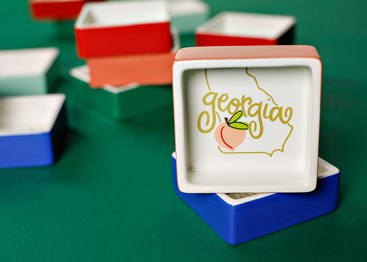 Georgia Design Square Trinket Bowl