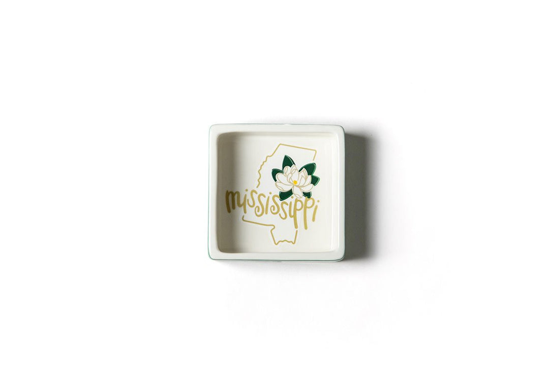Mississippi Square Trinket Bowl