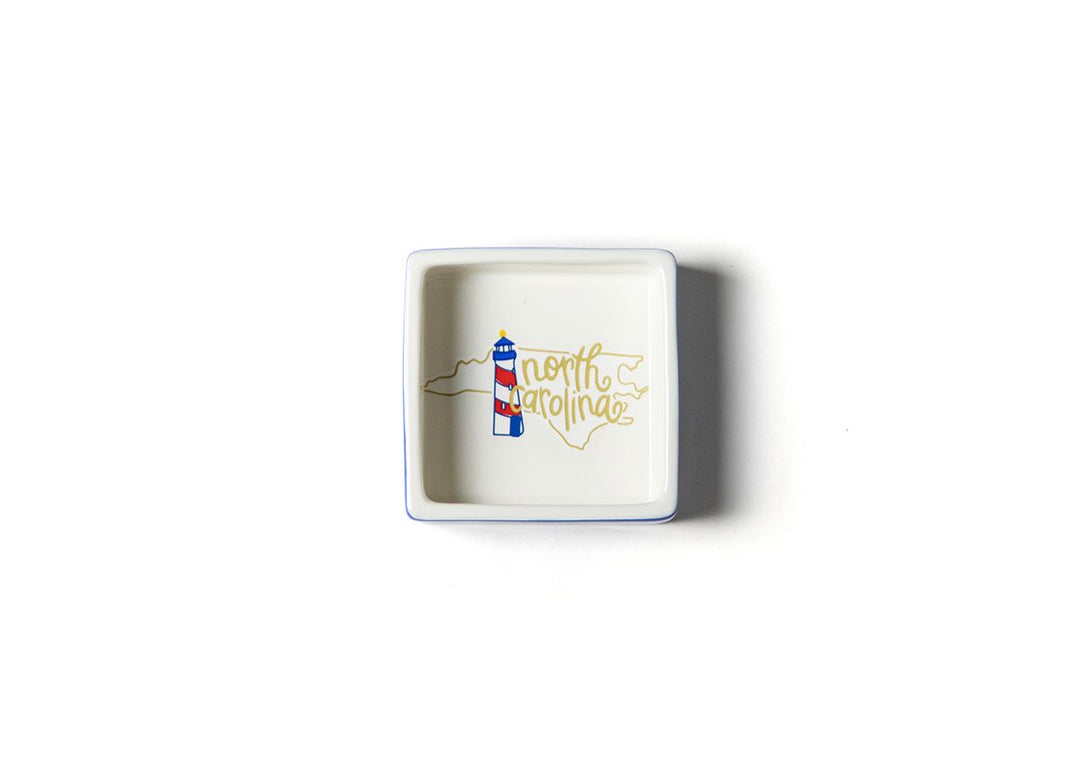 North Carolina Square Trinket Bowl