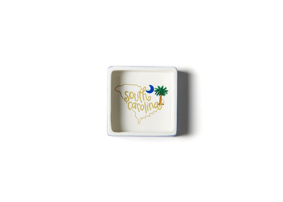 South Carolina Square Trinket Bowl