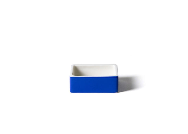 Bold Blue Exterior View of South Carolina Square Trinket Bowl