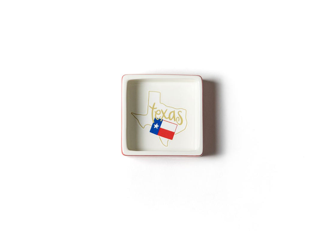 Texas Square Trinket Bowl