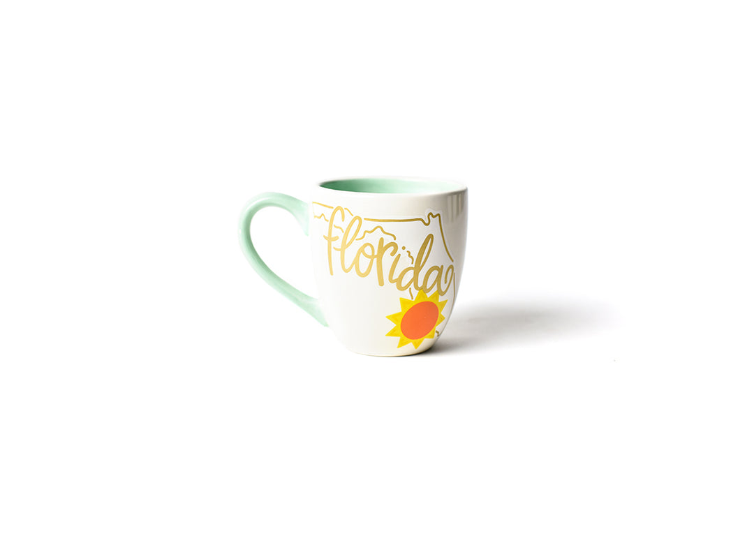 Florida Motif Mug with Large Handle