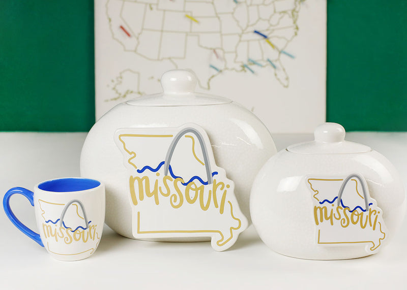 Missouri Motif Designs Including Mug