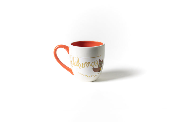 Oklahoma Motif Mug with Large Handle
