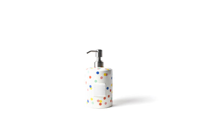 Happy Dot Mini Soap Pump with Hook-and-Loop Attachment