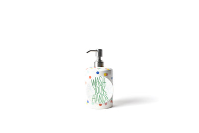 Wash Your Hands Mini Attachment on Happy Dot Mini Soap Pump