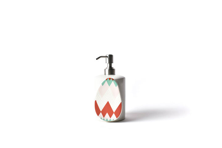 Mini Soap Pump White Small Dot Design with Seasonal Attachment