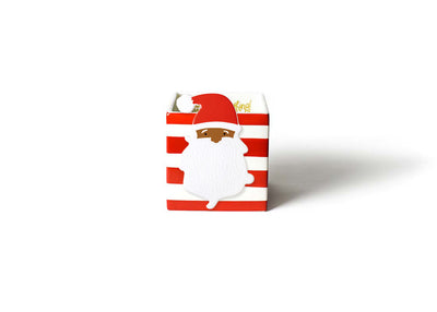 Seasonal Attachment on Mini Nesting Cube Red Stripe Design