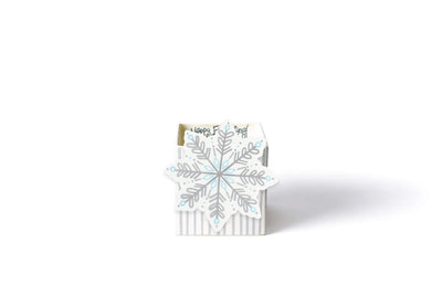 Stone Stripe Mini Nesting Cube with Snowflake Mini Attachment