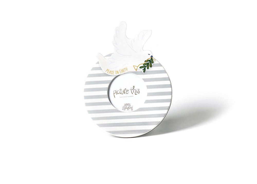 Stone Stripe Mini Frame with White Dove Mini Attachment