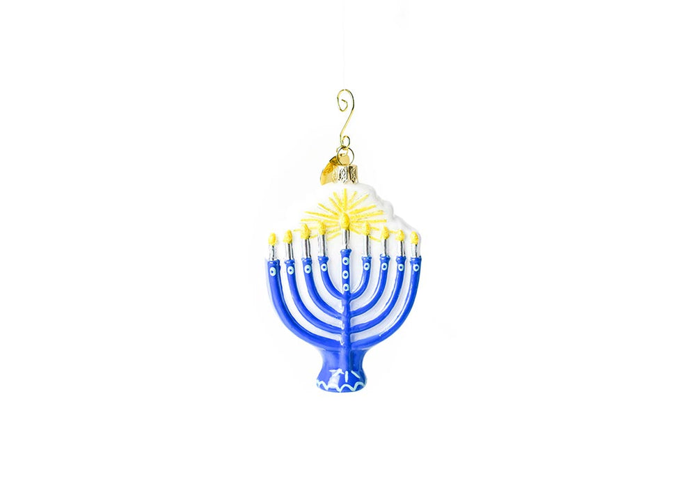 Shaped Ornament Menorah Design