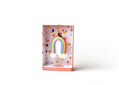 Rainbow Shaped Ornament in Gift Box