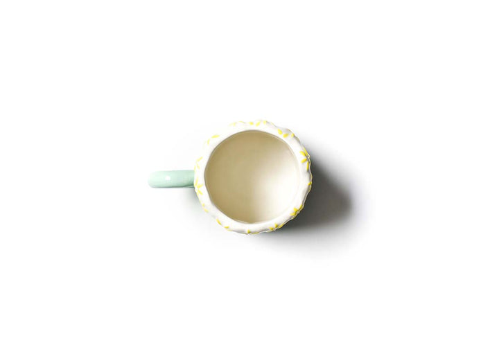 Top View of Interior Mug Shaped Like Cake