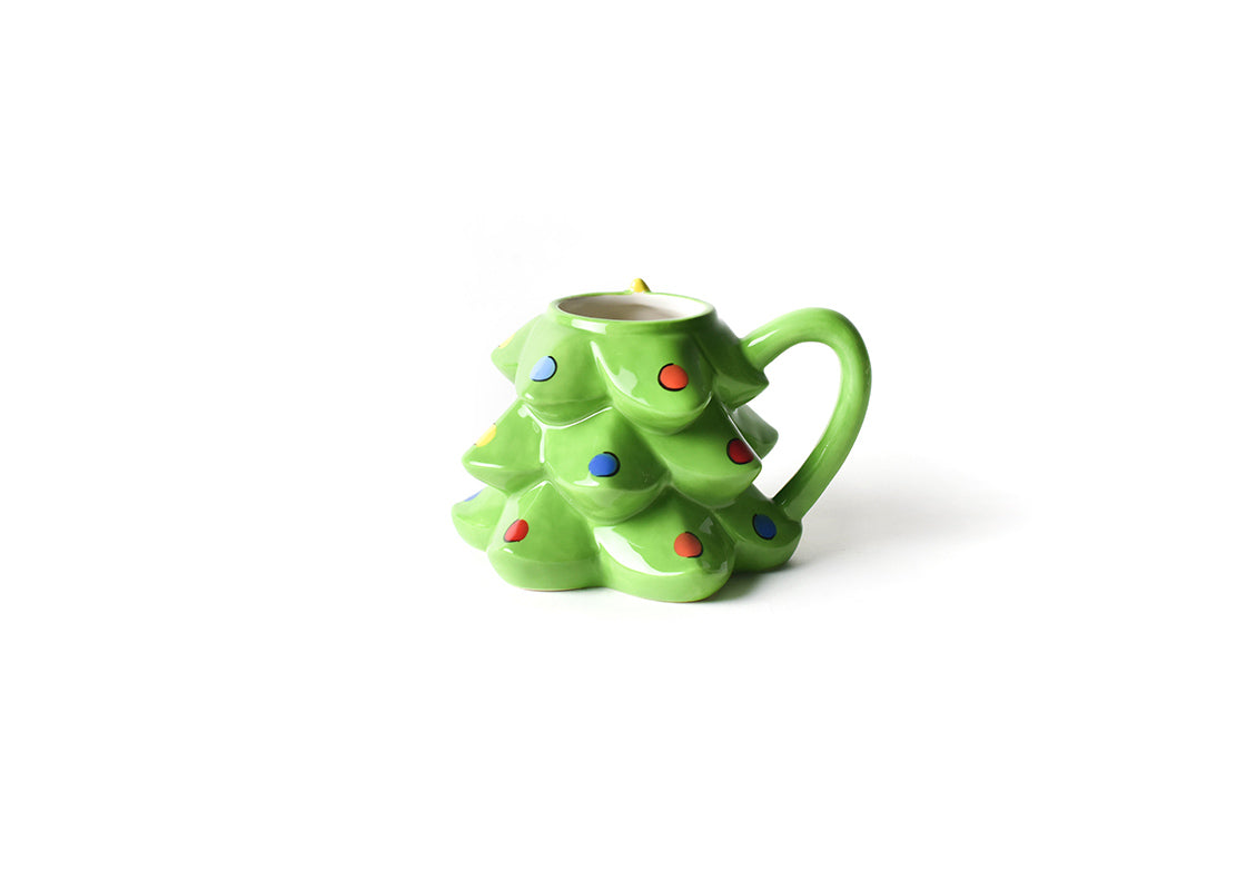 Happy Everything! by Laura Johnson Tree Shaped Mug - Thumbnail 2