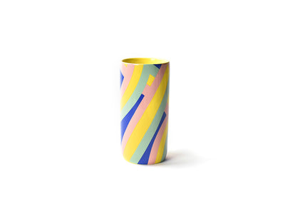 Colorful Flow Design Ceramic Travel Mug