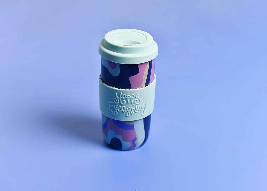Happy Everything! by Laura Johnson Puddle Jump Travel Mug