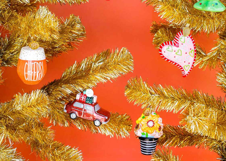 Shaped Ornament Designs Including Wine Cheers Shaped Ornament